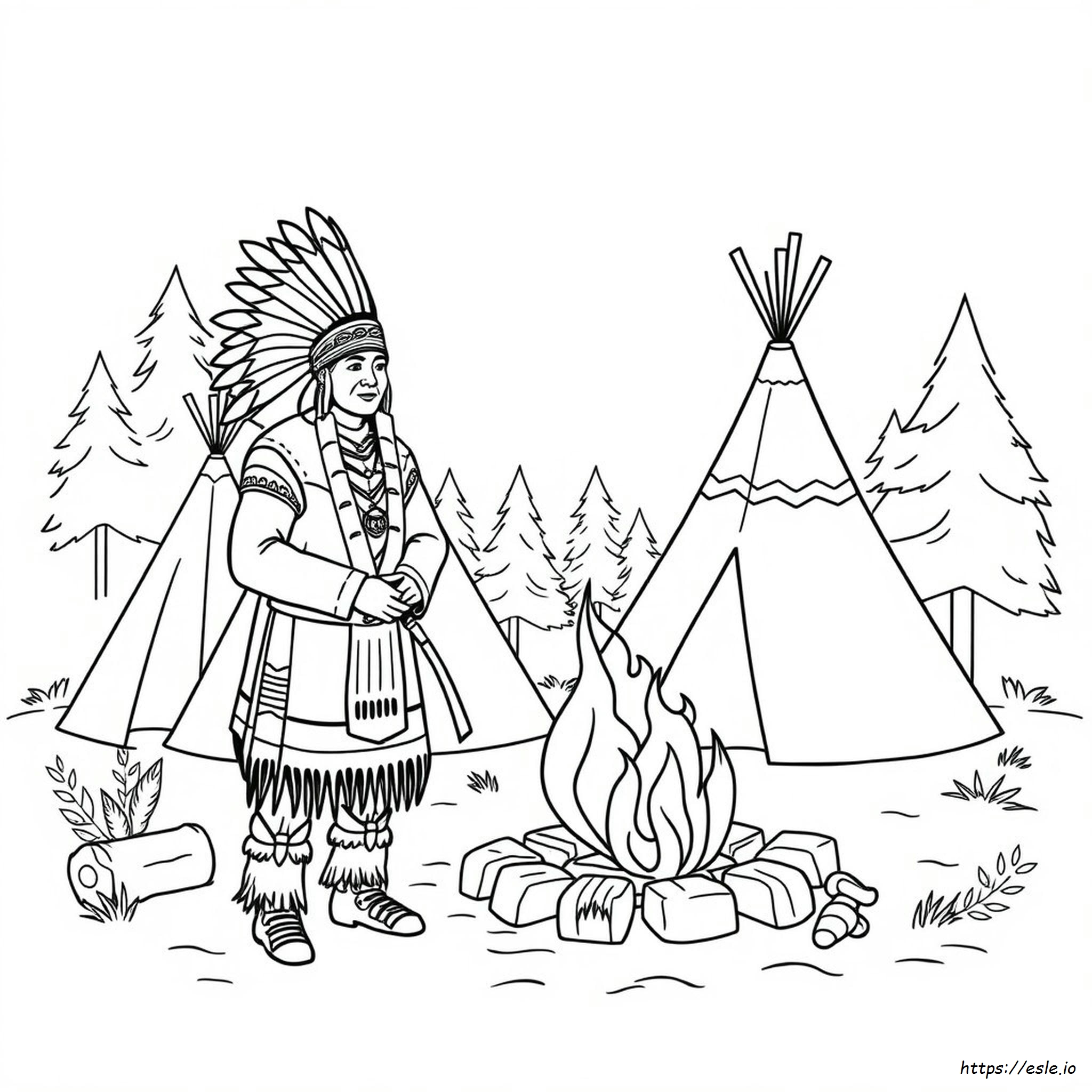 Discover The Rich Heritage Of Native American Tribes With Colorful 