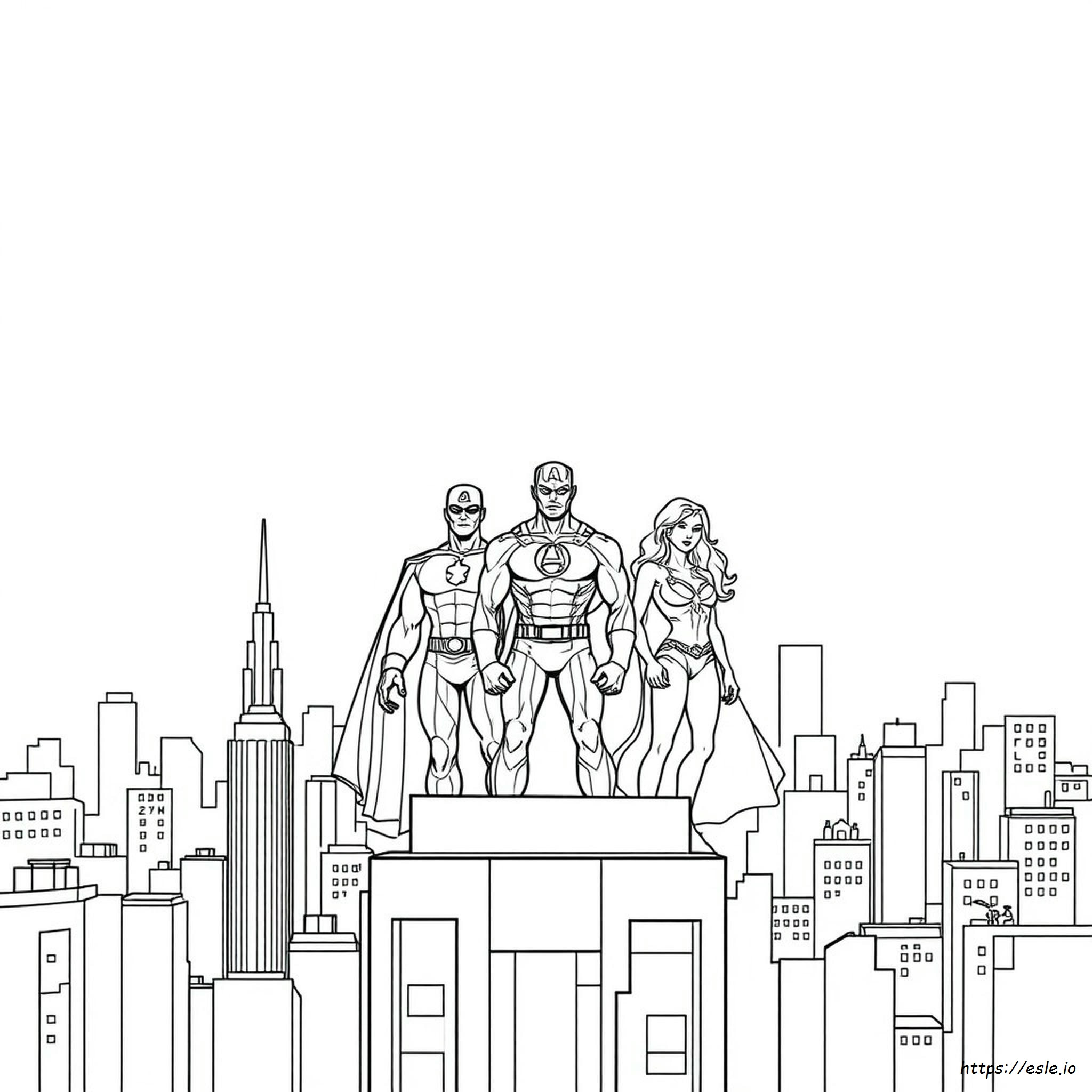 Marvel Coloring App