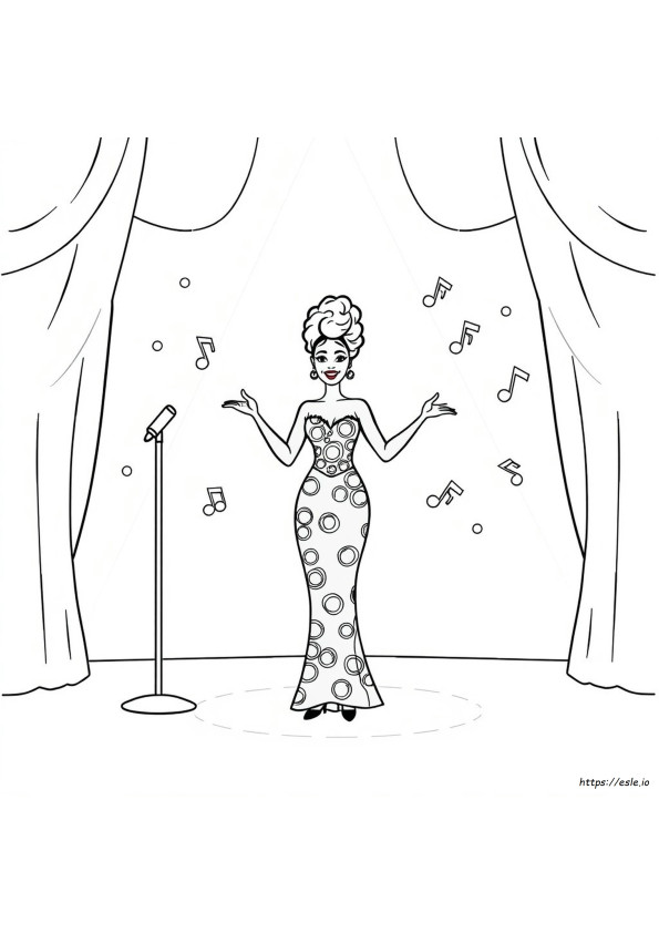 Josephine Baker Kolorowanka