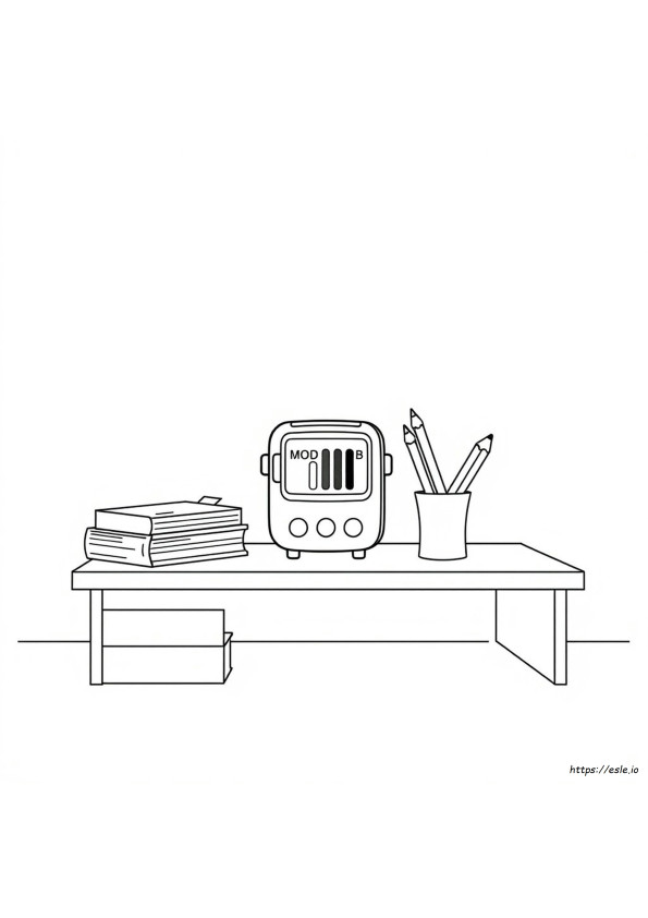 Mood Meter Coloring Page