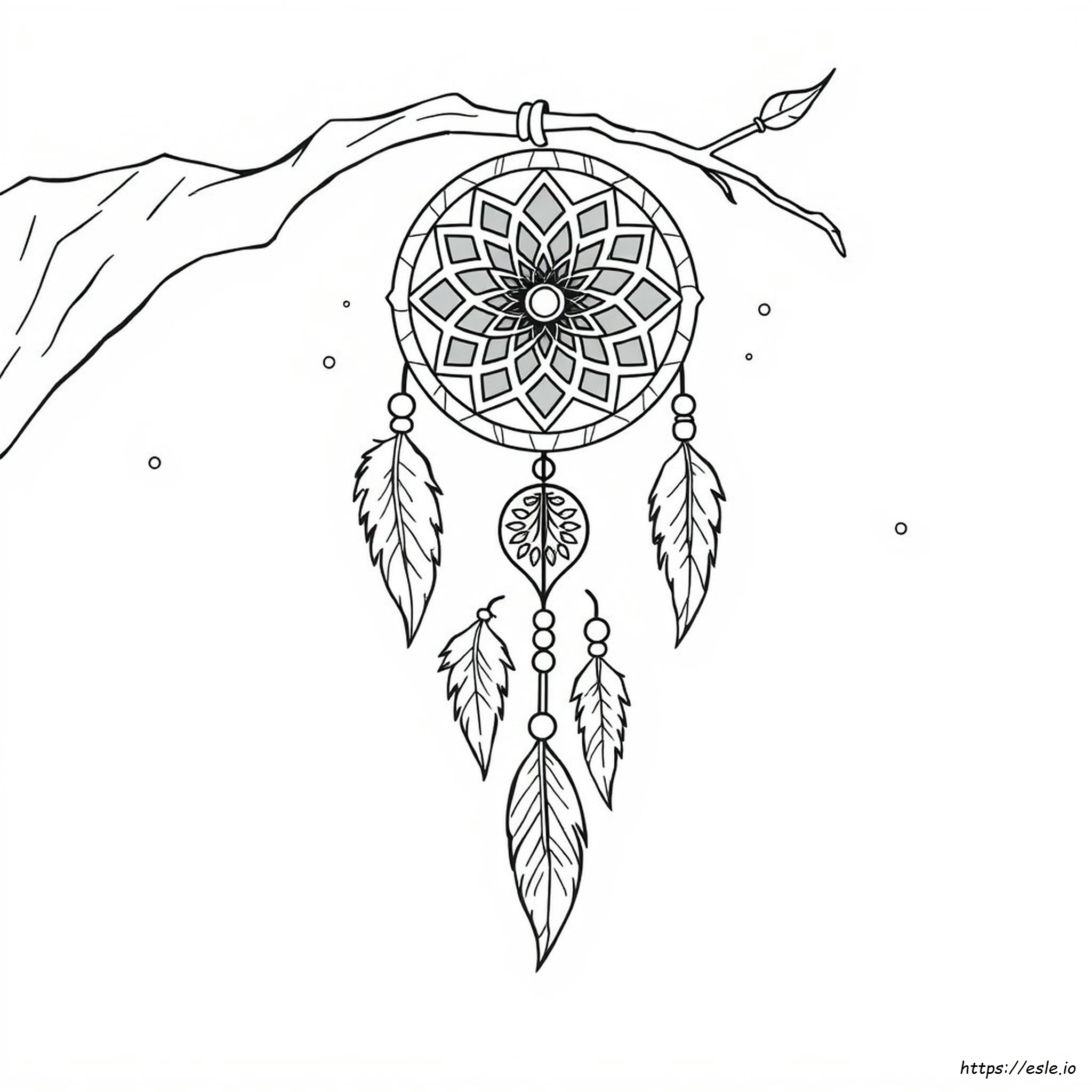 Coloring Pages Of Dream Catchers