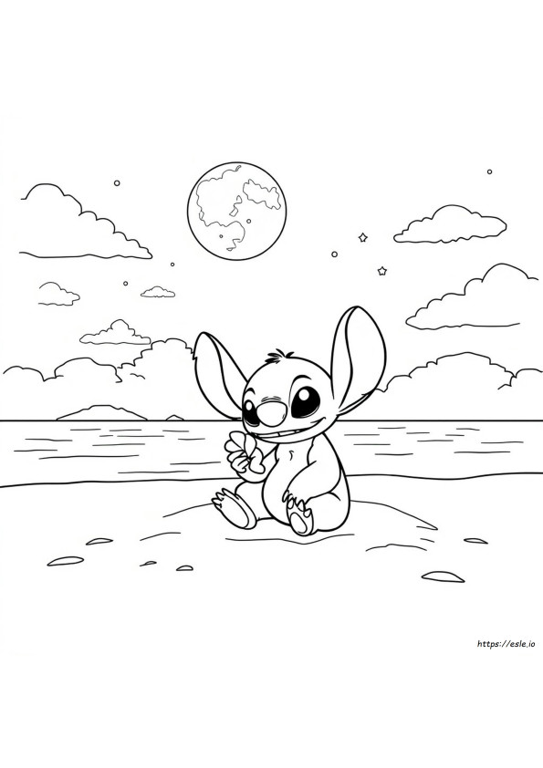 Colouring Stich