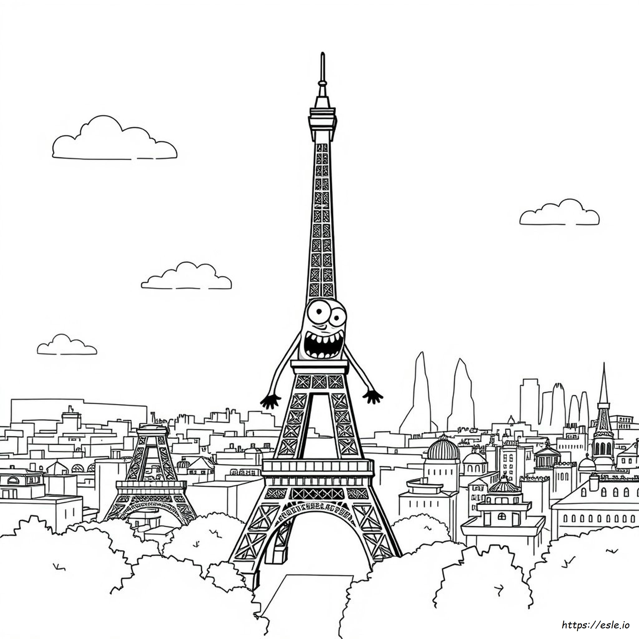 Un Mostro A Parigi Disegni Da Colorare