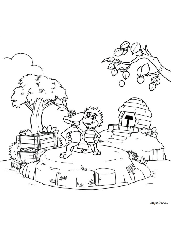 Banjo Kazooie Coloring Pages