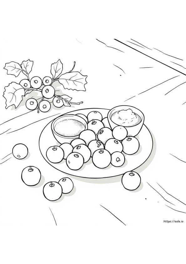 Sugar Plum Coloring Page