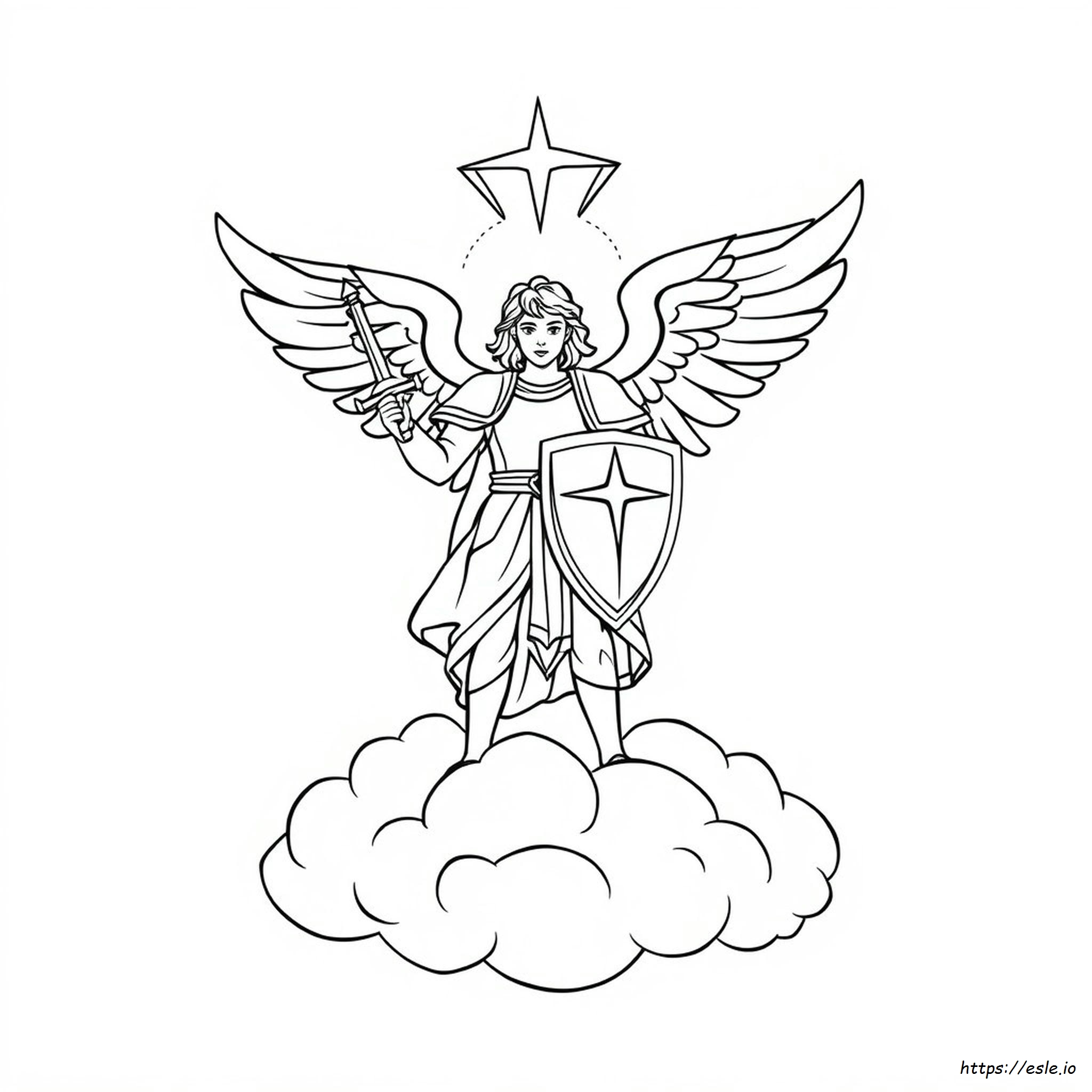 Quale Colore Rappresenta L'arcangelo Michele Disegni Da Colorare?