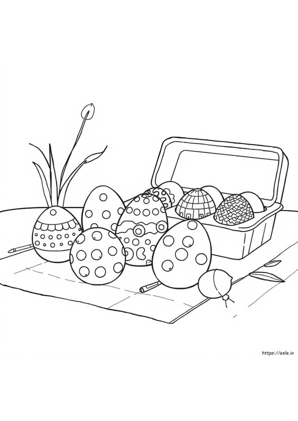 Ovos Para Colorir
