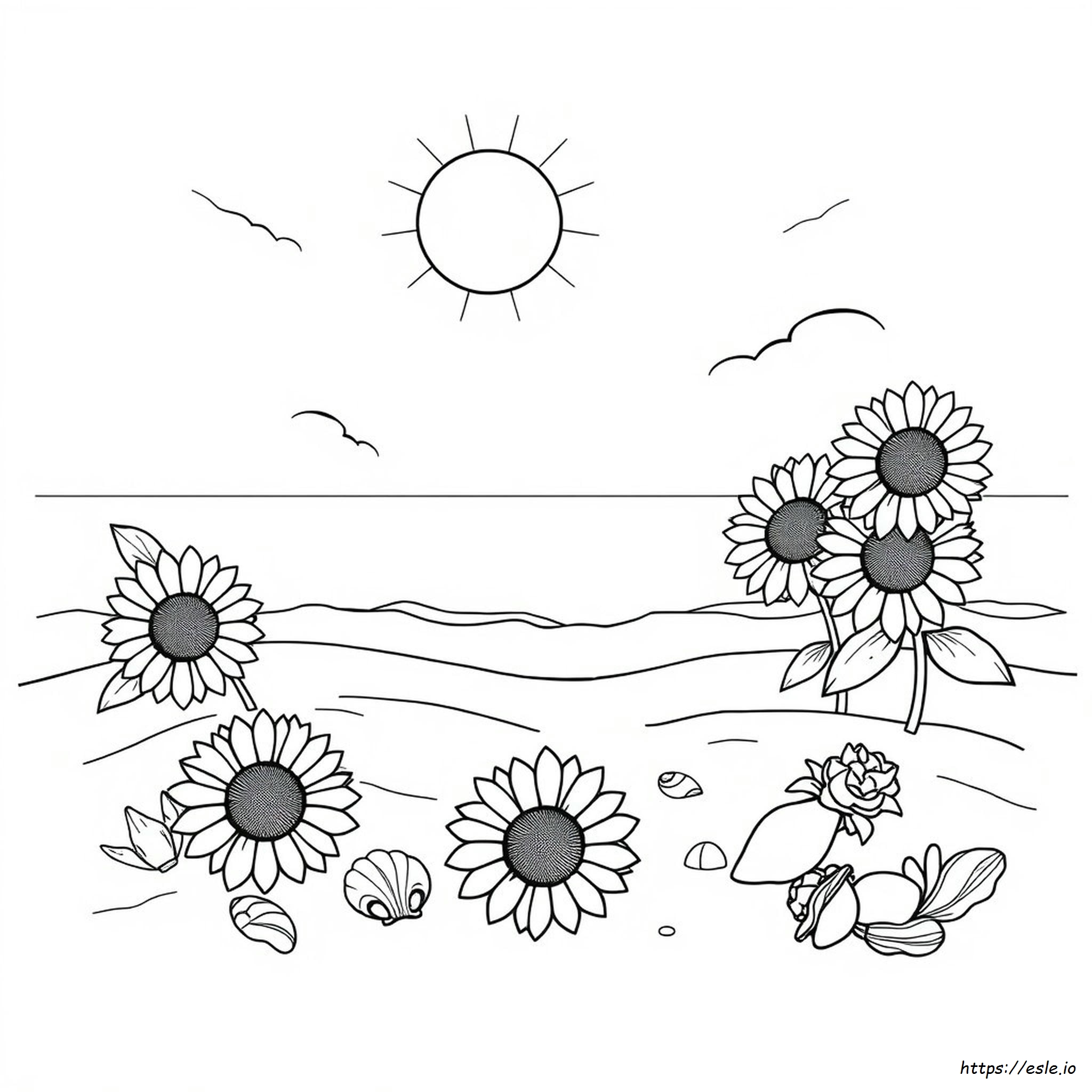 Páginas Para Colorear De Julio Y Verano