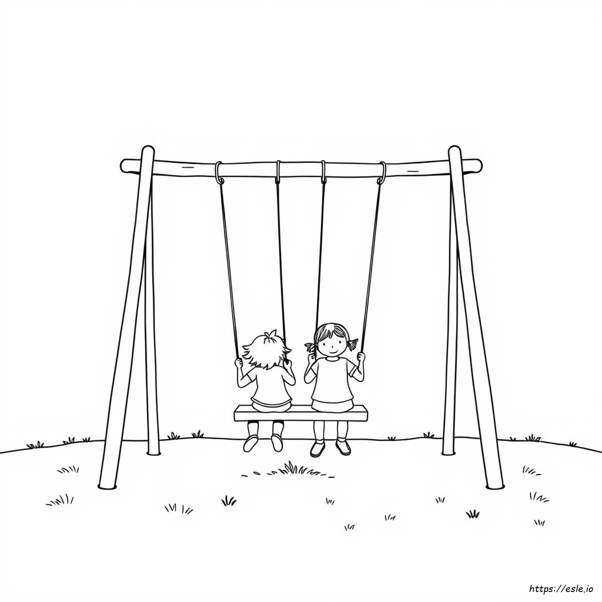Coloriage Moment De Jeu