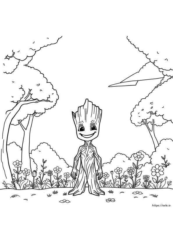 Groot Ausmalbilder