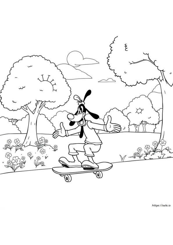 Goofy Movie Ausmalbilder