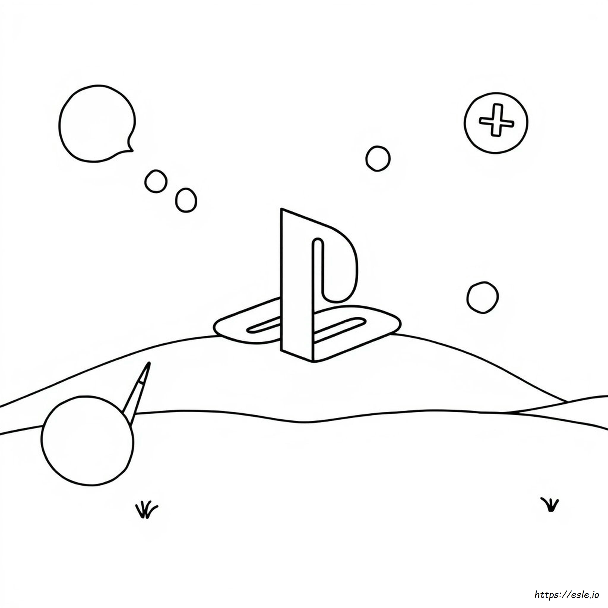 Playstation Logo Coloring Pages