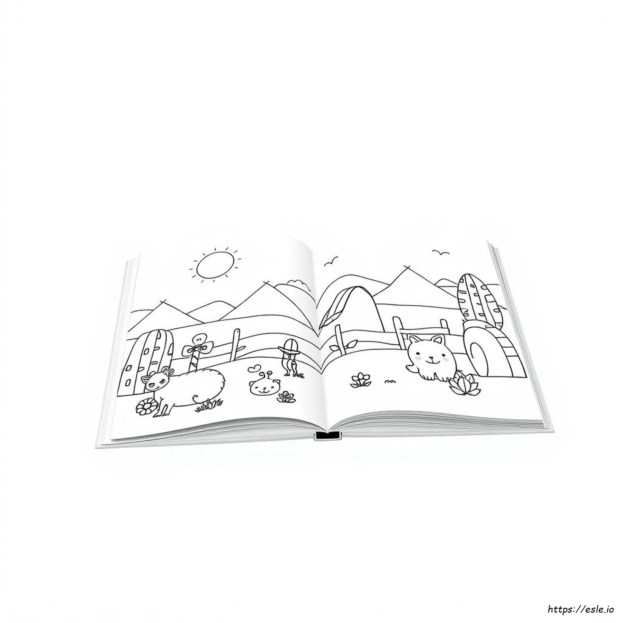 Libro Para Colorear Genial Páginas Perfectamente Portátiles