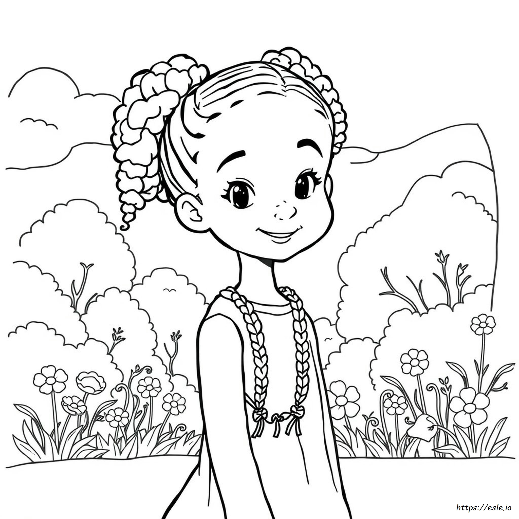 Colorear Pelo Natural Afroamericano