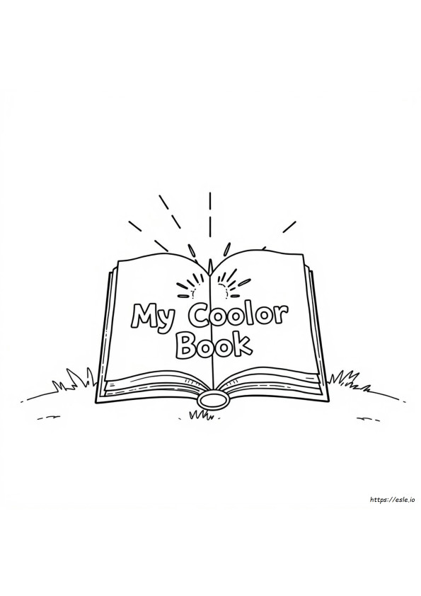 Portada De Mi Libro Para Colorear