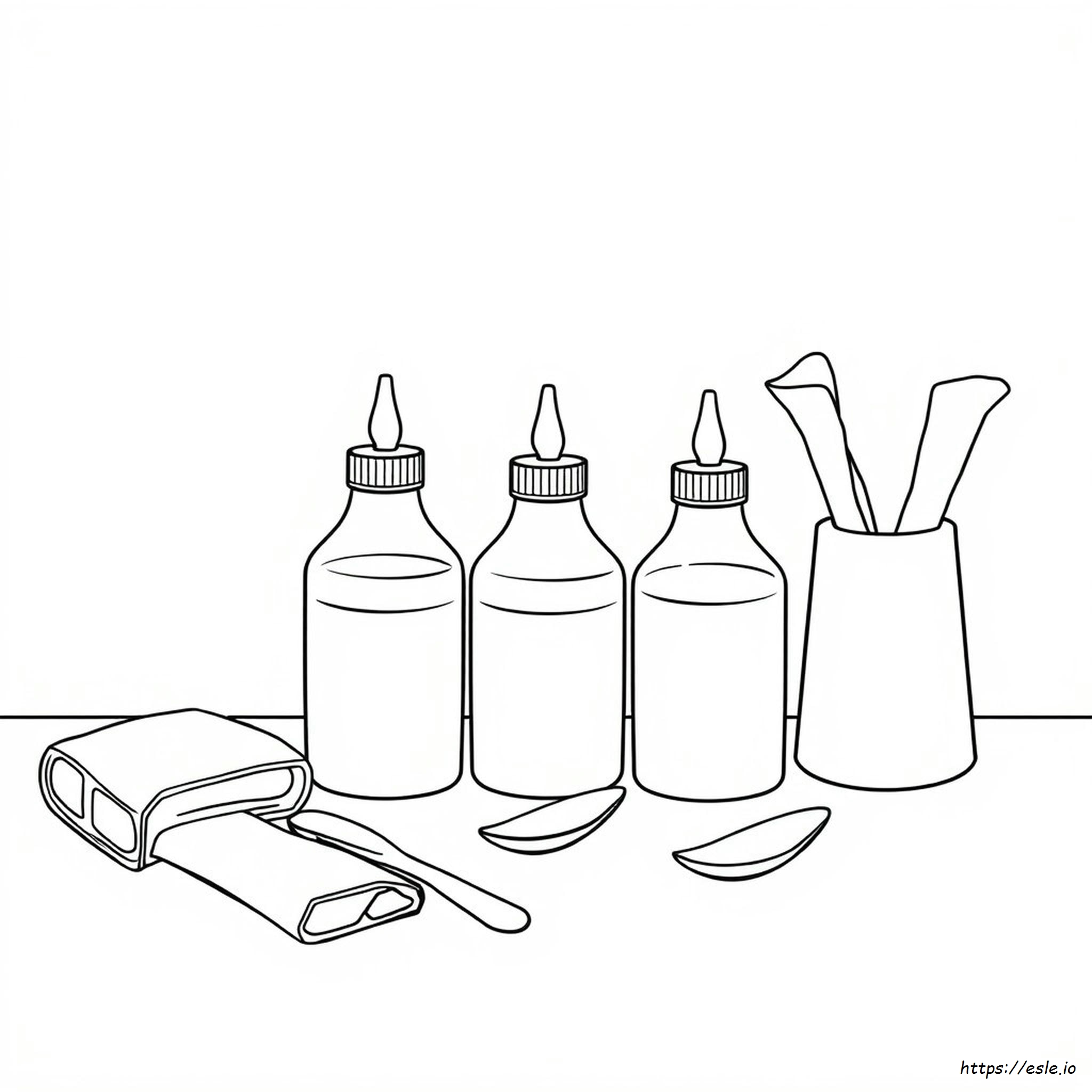 Food Coloring Bottles