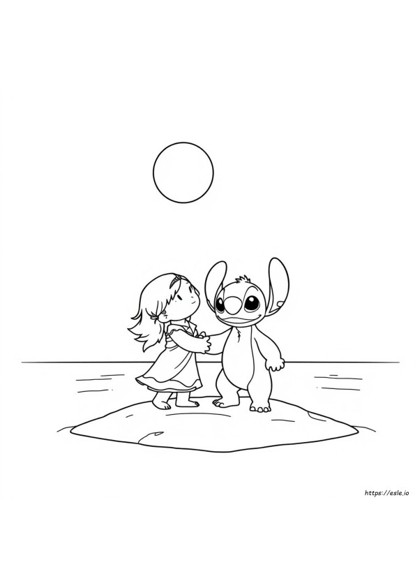 Coloring Pages Lilo E Stitch Para Colorir