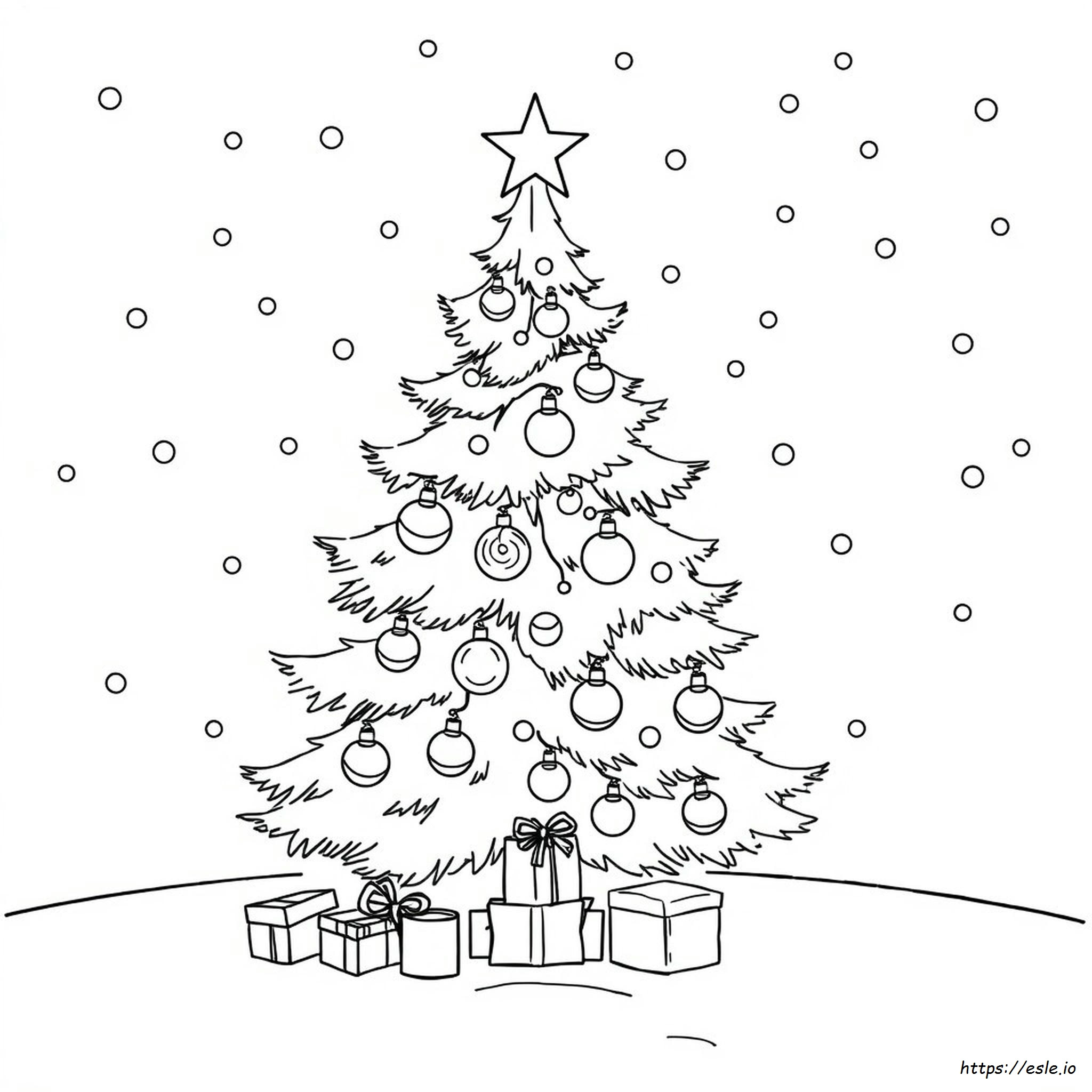 Merry Christmas Images Coloring Pages