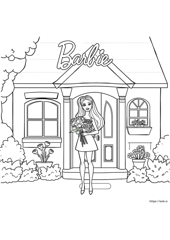 Barbie Traumvilla Abenteuer Ausmalbilder