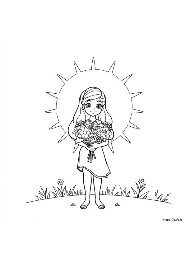 Gambar Mewarnai Ariana