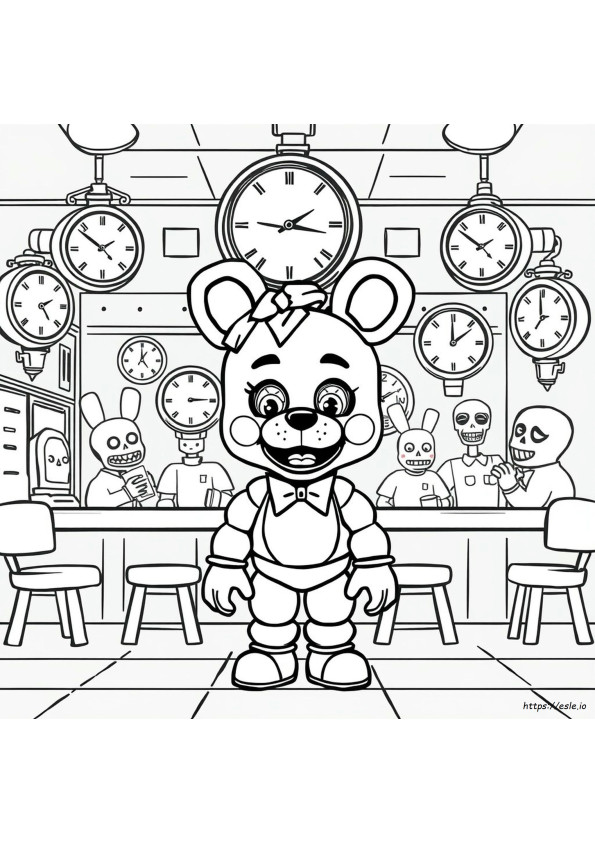 Bonnie Fnaf Da Colorare