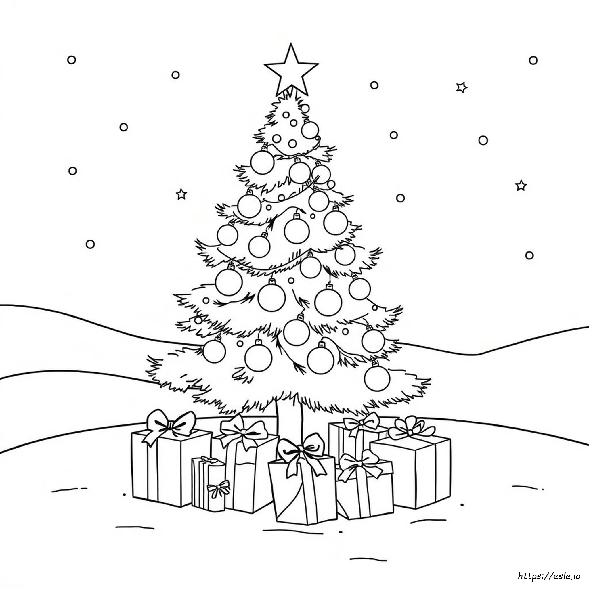 Christmas Coloring Pages Bold