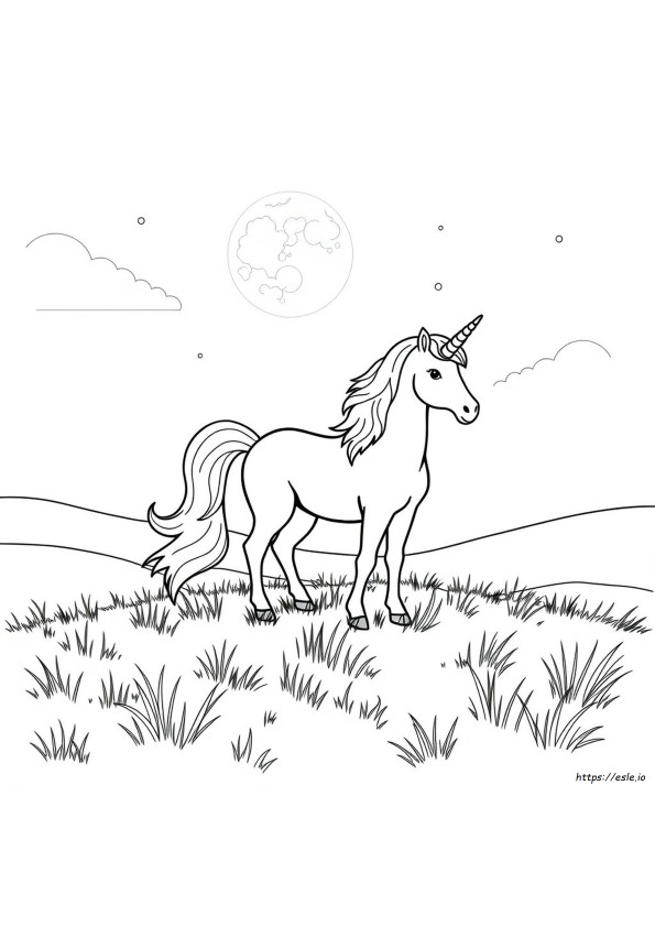 Einhorn Bilder Zum Ausmalen