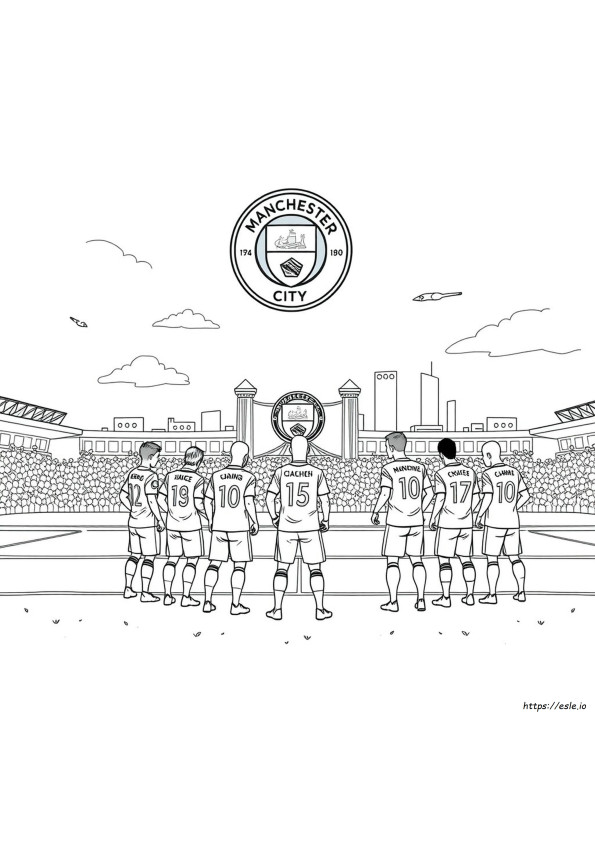 Coloring Pages Manchester City