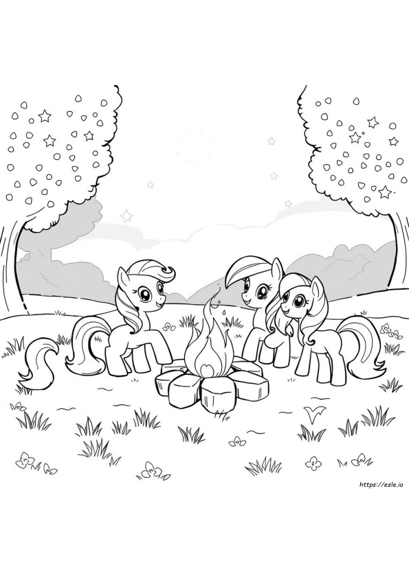 Coloring Pages Of My Little Pony Friendship Is Magic
