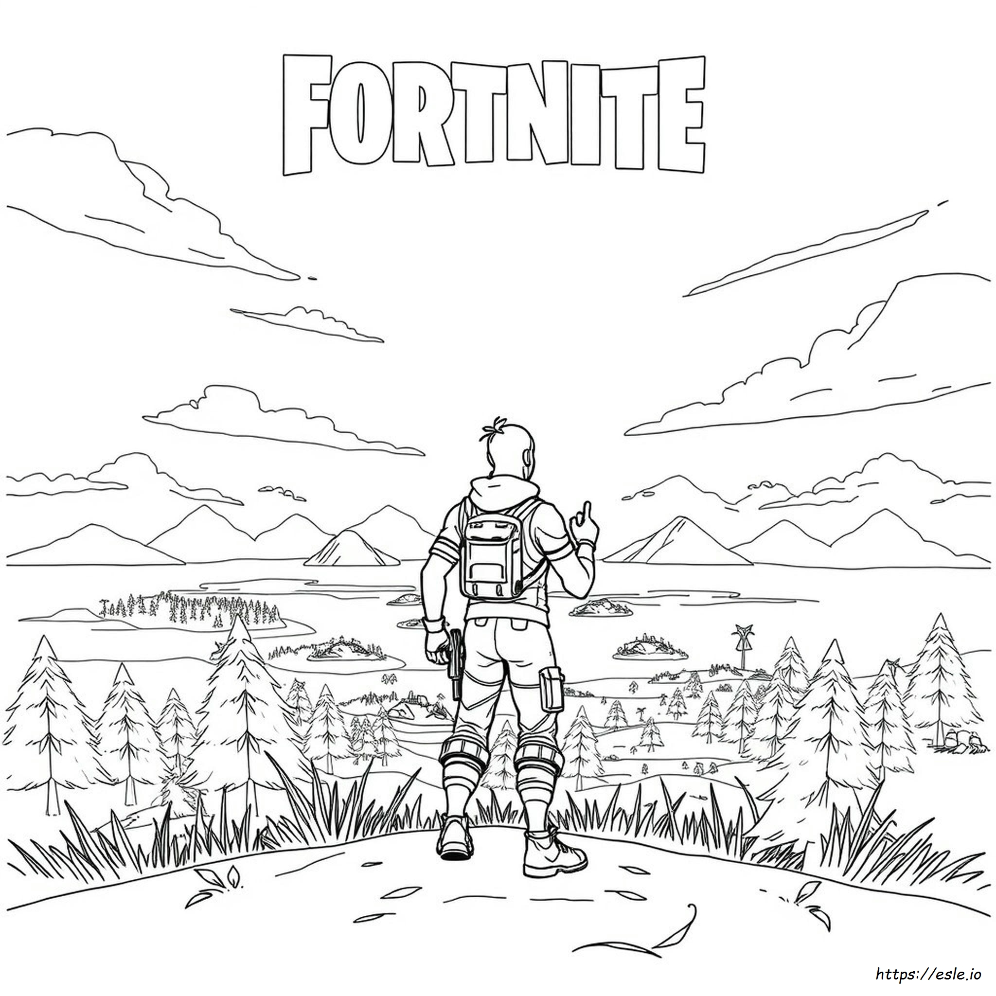 Fortnite Coloring Pages Season 6