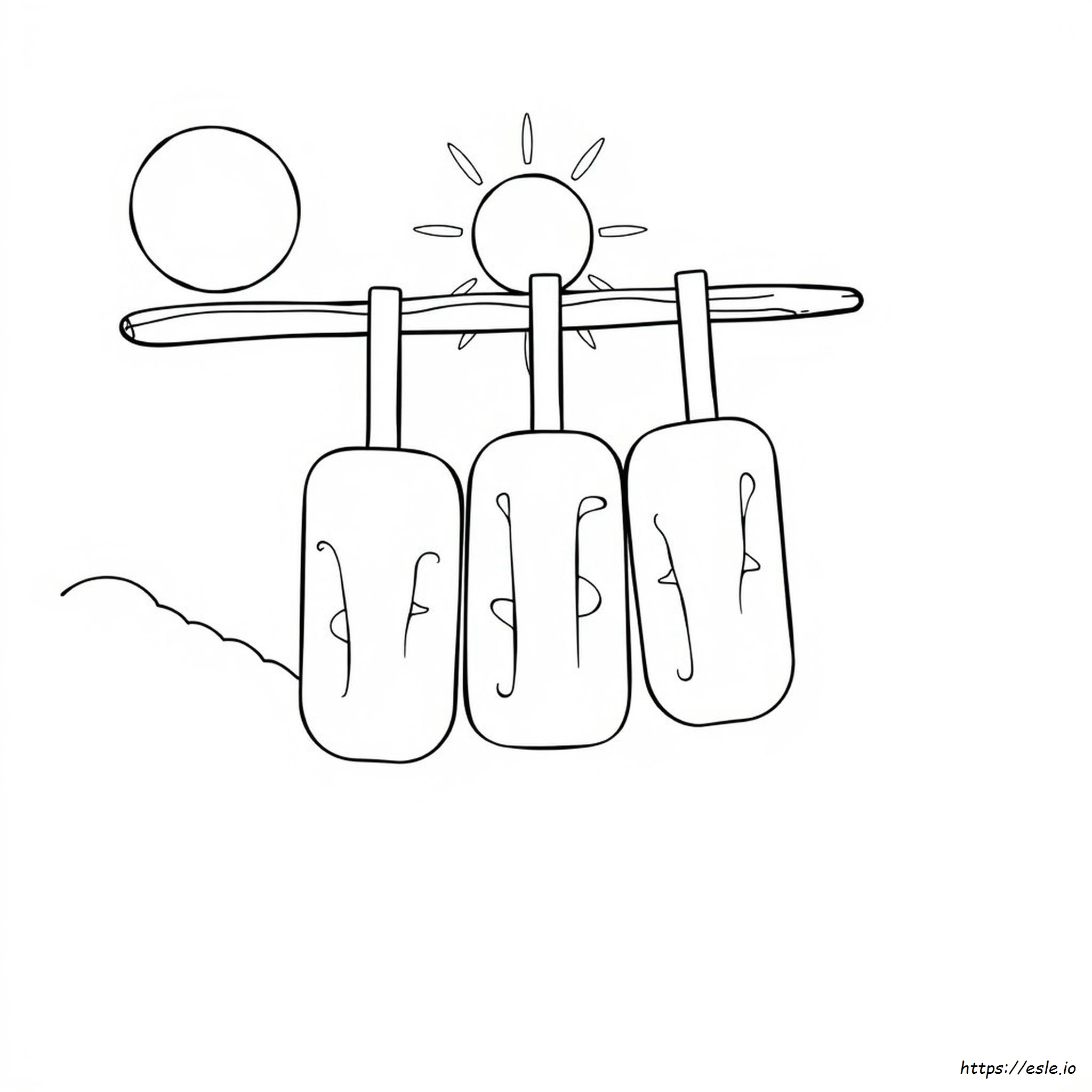 Printable Popsicle Coloring Pages