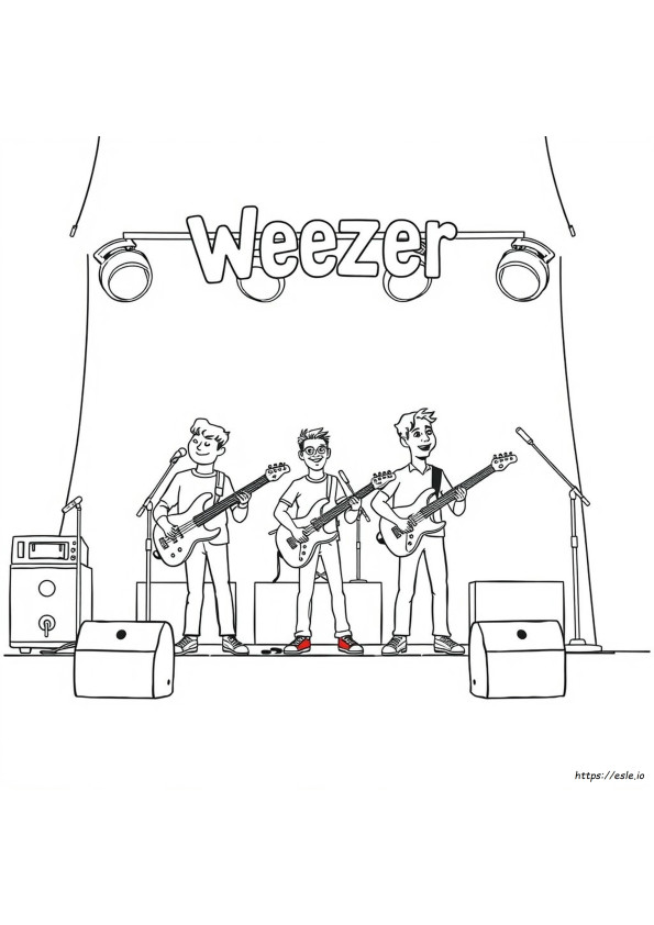 Weezer Ausmalbilder