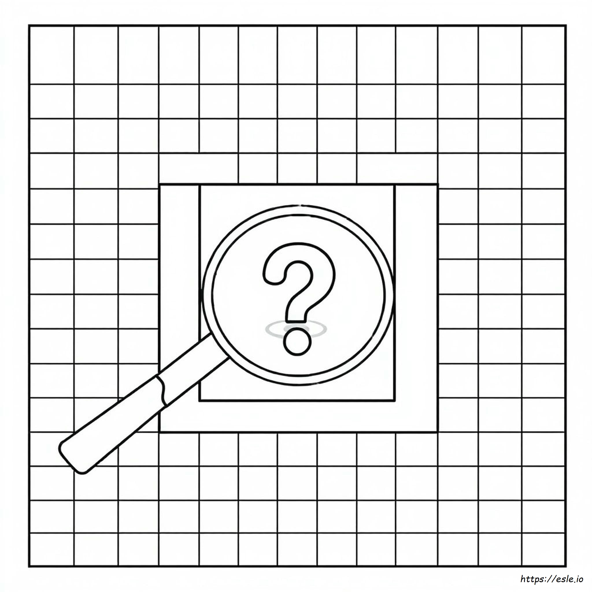 Páginas Para Colorear De Cuadrícula Misteriosa Para Imprimir
