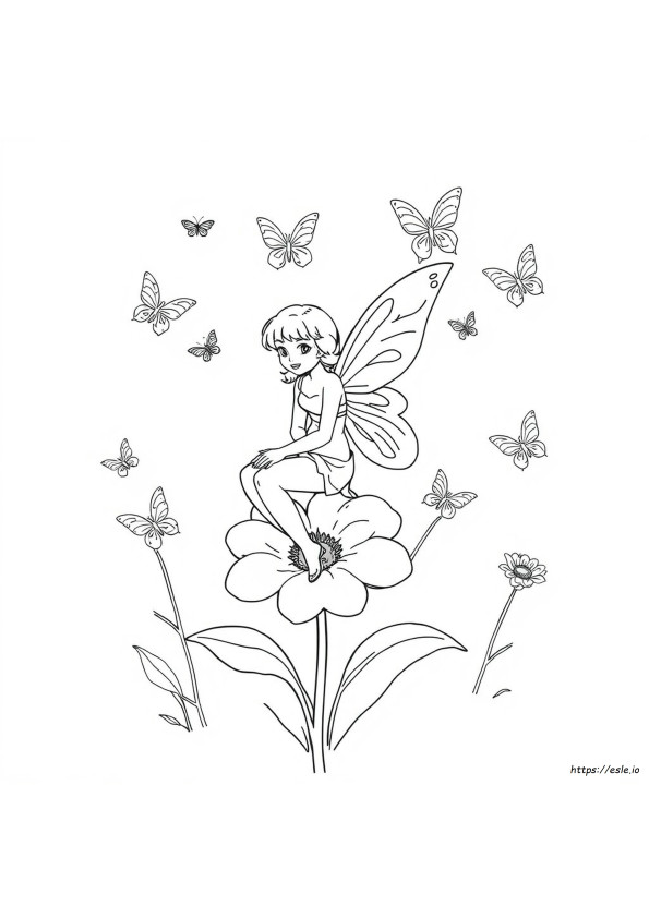 Colouring In Fairy