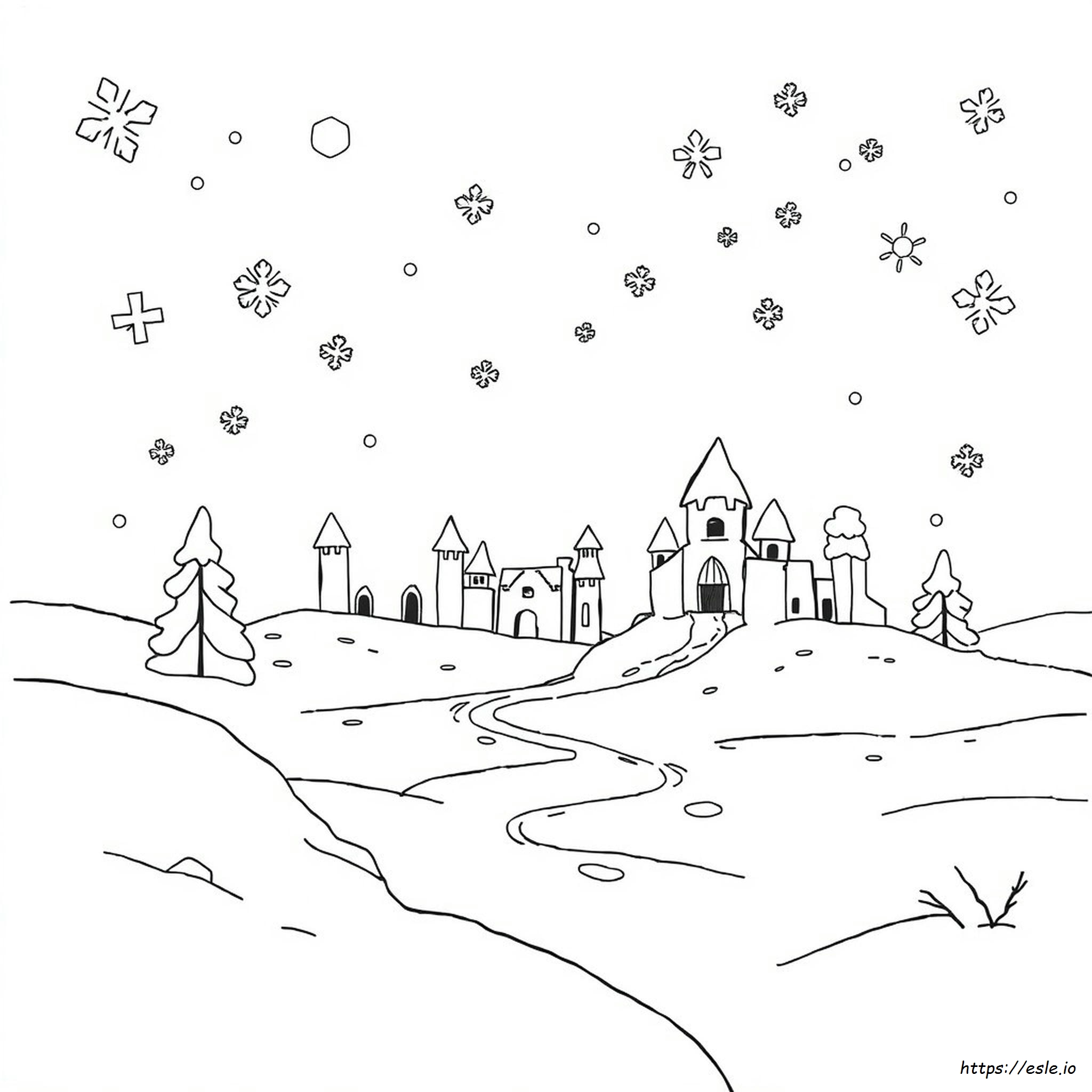Boceto De Frozen Para Colorear