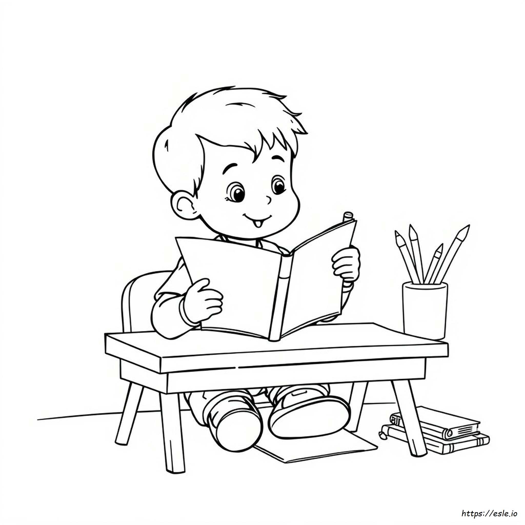 Language Arts Coloring Pages