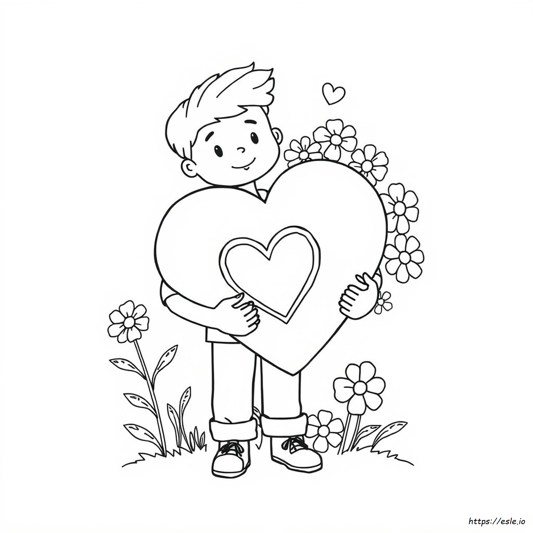 Adult Coloring Heart