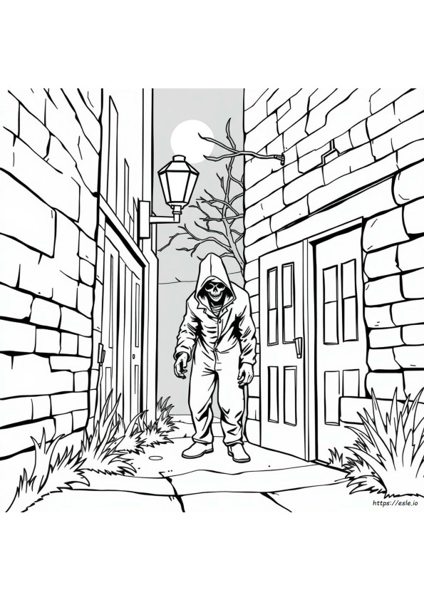 Serial Killer Coloring Book Pages Pdf