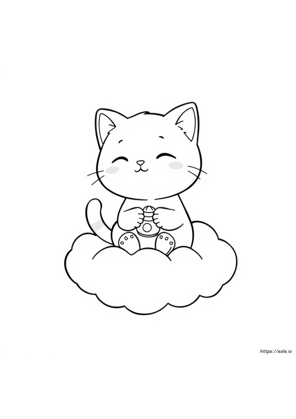 Bellissimi Disegni Di Gatti Chibi Da Colorare