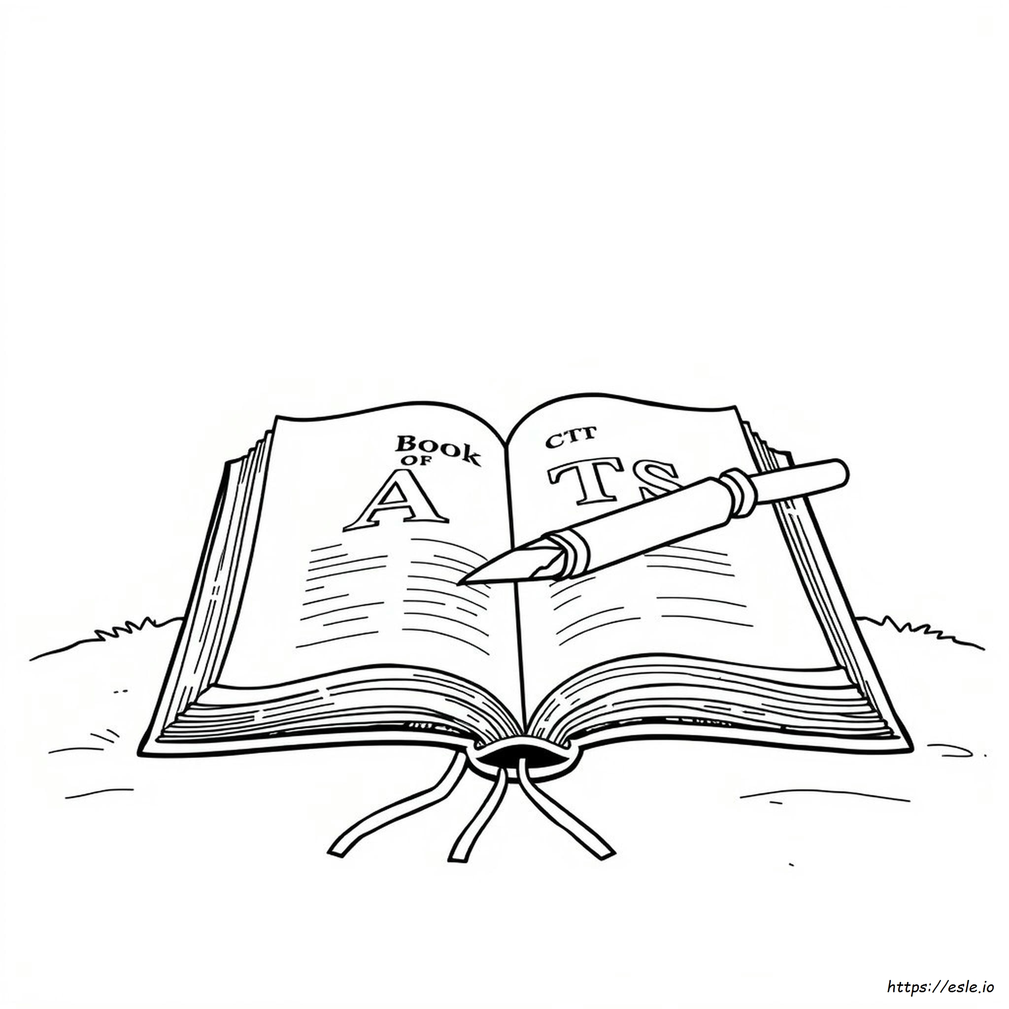 Book Of Acts Coloring Pages