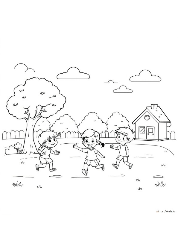 Colouring Pages For Kg Students