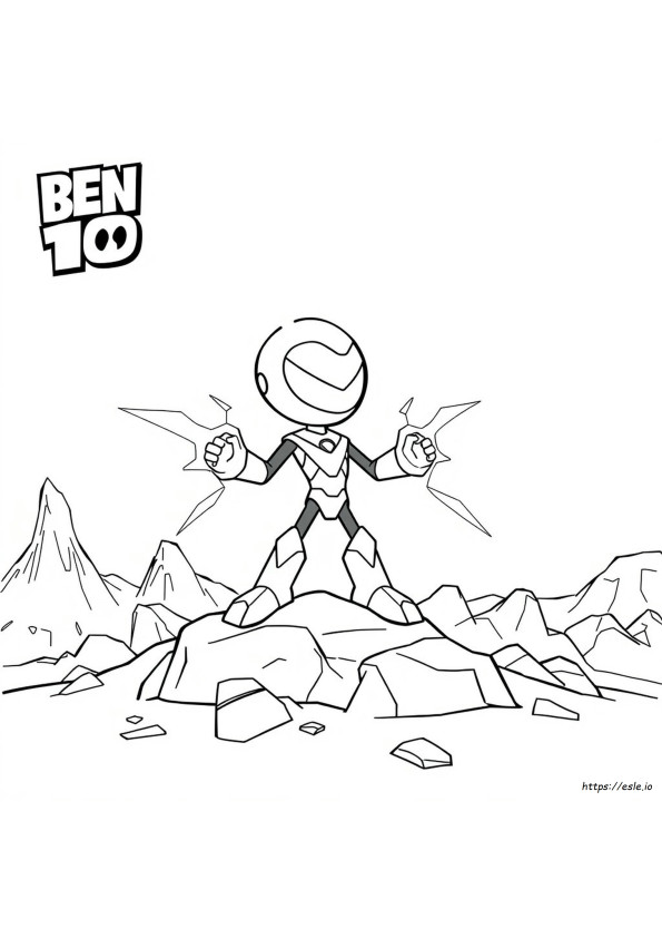 Ben 10 Ultimate Echo Echo Coloring Pages