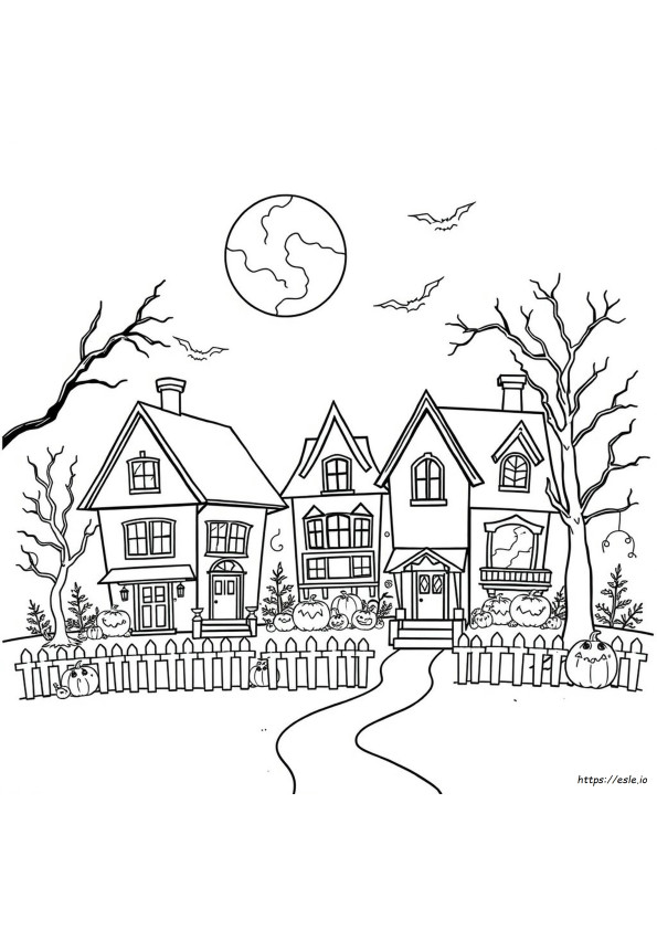 Halloween Coloring Page Jpg