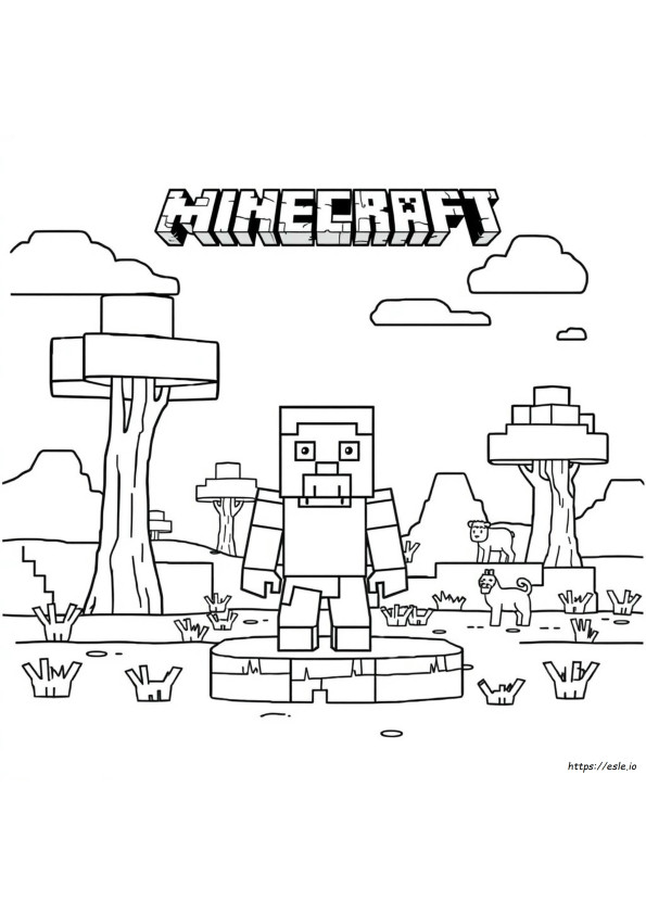 200 Minecraft V rityskuvat Ilmaiset Tulostettavat Sivut ESLE