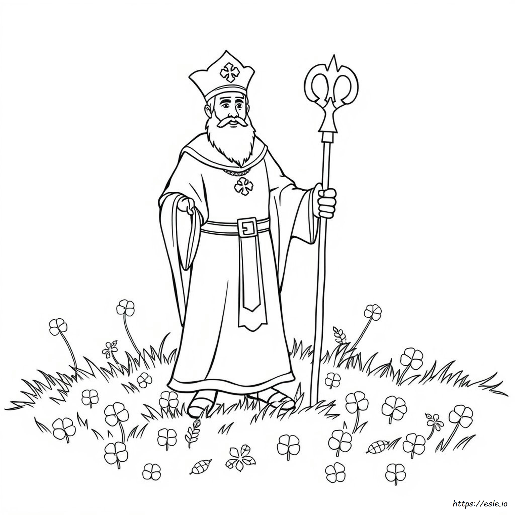 Saint Patrick Coloring Pages Catholic