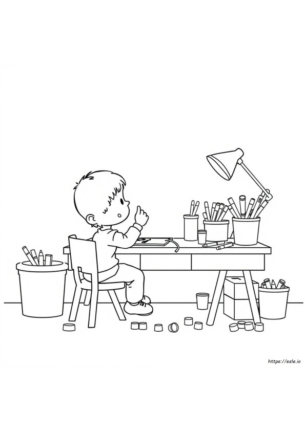 Find The Markers Coloring Pages