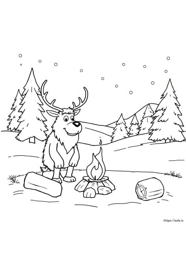 Sven Disegni Da Colorare