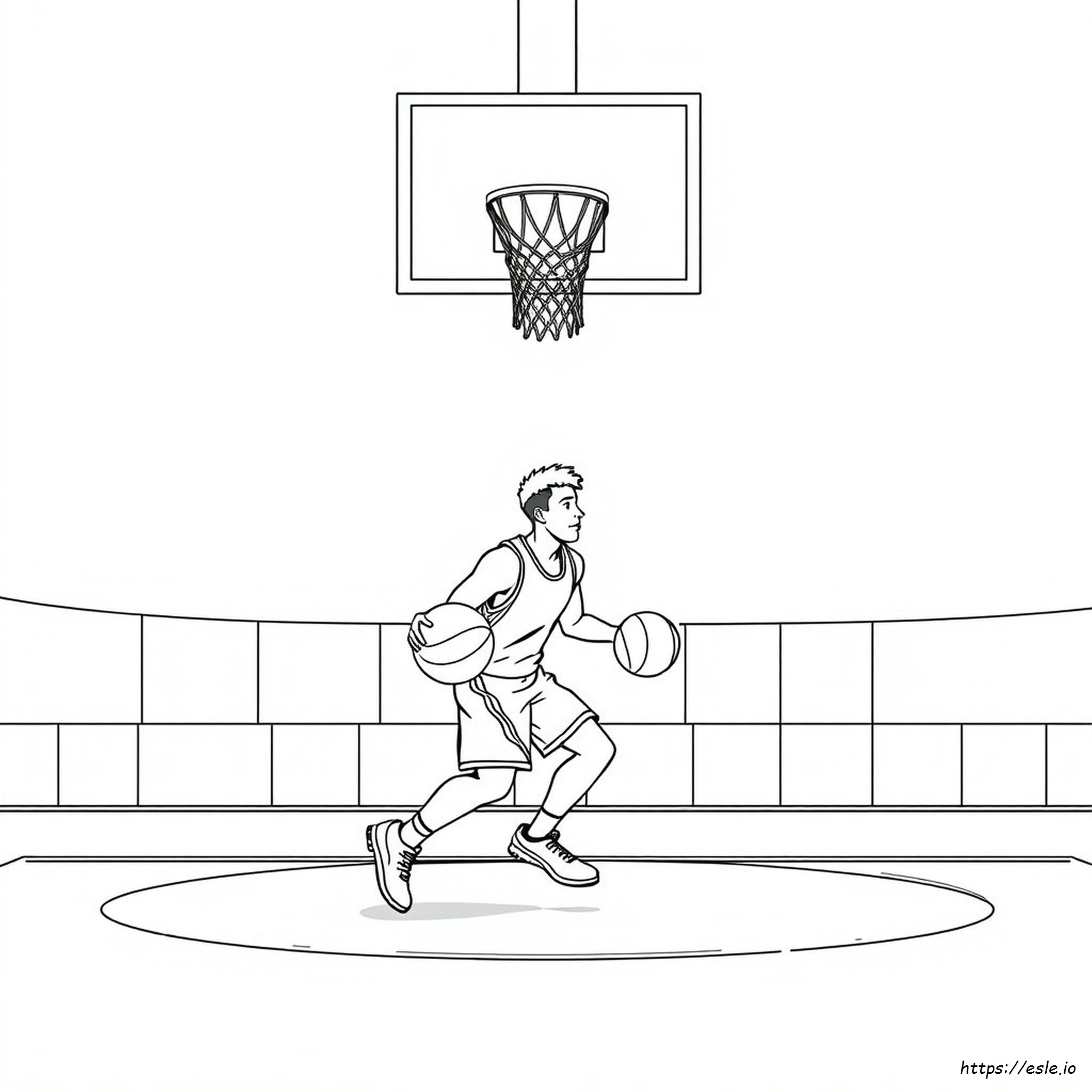Uk Basketball Coloring Pages