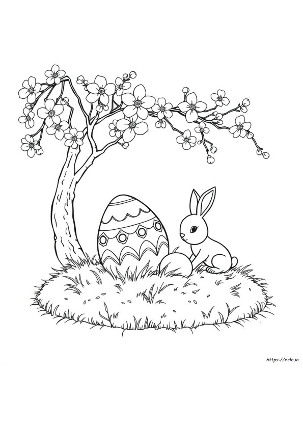 Uova Di Pasqua Da Colorare E Stampare