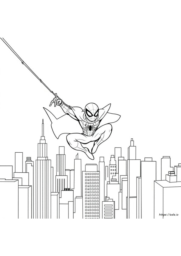 Spidey And Friends Colouring In